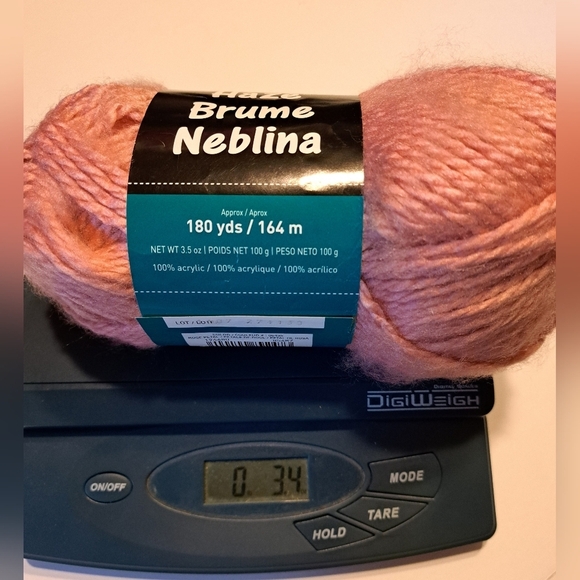 Loops & Threads Haze yarn, 75% or more of each ball left, used for 1 tiny hat - Picture 7 of 9